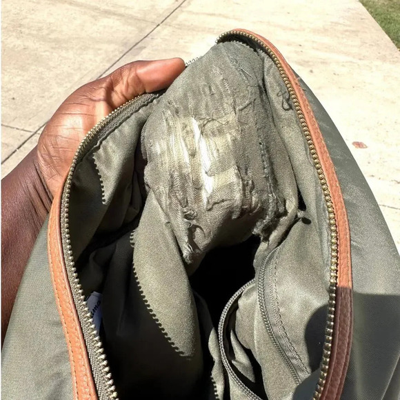 Tommy Bahama Olive Green Backpack - Picture 9 of 12